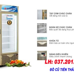 Tủ Đông Đứng Alaska 400 Lít Ifc 45g Thanh Ly Gia Re