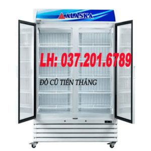 Tủ Đông Đứng Mặt Kính Alaska 700 Lít If 700g2