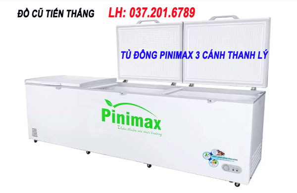 Tủ đông Pinimax 3 Cánh Thanh Lý