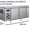 Bàn đông 3 Cánh Berjaya 2m1 Thanh Lý