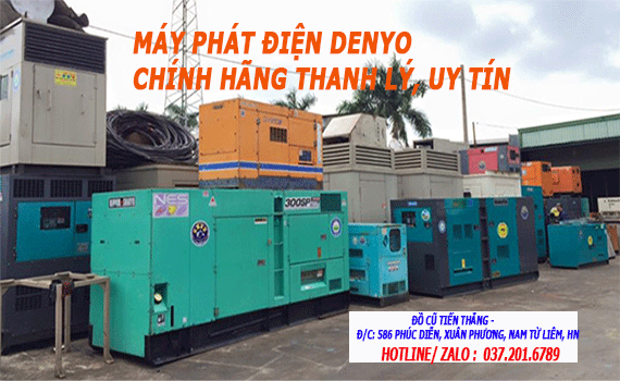 Máy Phát điện Denyo Chính Hãng Thanh Lý, Uy Tín