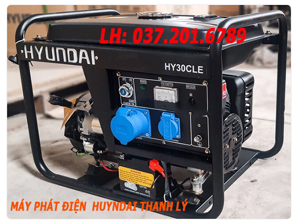 Máy Phát điện Huyndai Thanh Lý