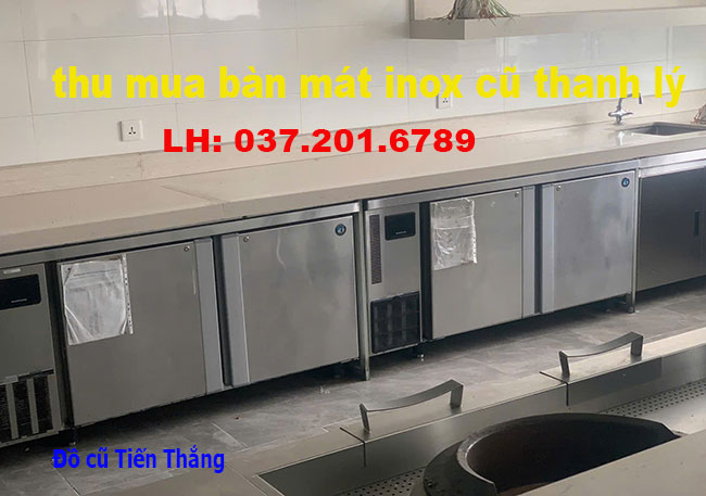 Thu Mua Bàn Mát Inox Cũ Thanh Lý