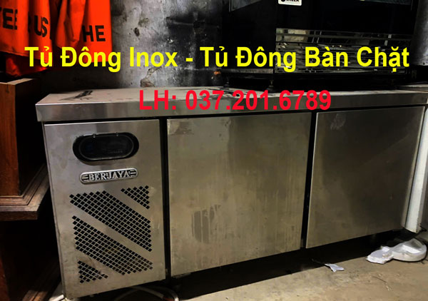 Tủ đông Inox Tủ đông Bàn Chặt Thanh Lý
