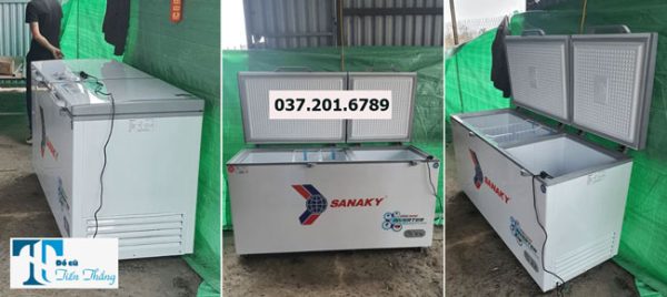 Tủ đông Mát Sanaky Inverter 660 Lít Vh 6699w3