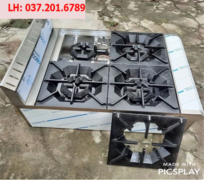 Bếp âu 4 Họng Thanh Lý
