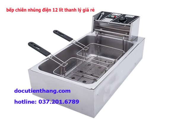 Bếp Chiên Công Nghiệp Bếp Chiên Nhúng điện 12 Lít