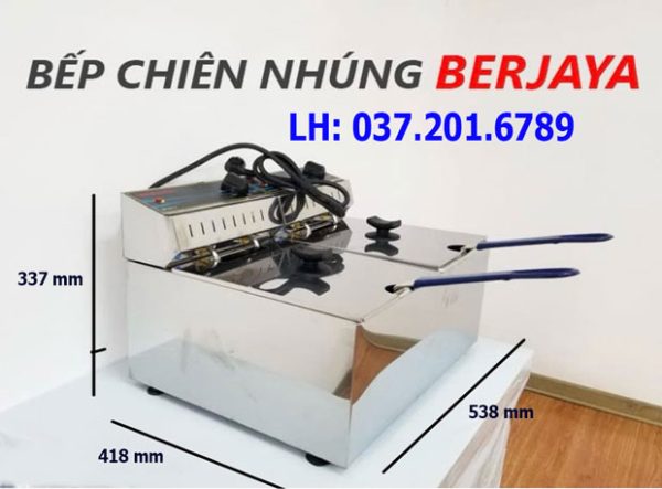 Bếp Chiên Nhúng đôi 18 Lit Berjaya