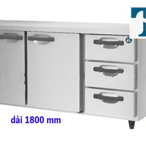 Thanh Lý Bàn Mát 2 Cánh 3 Ngăn Kéo 1m8 Hoshizaki
