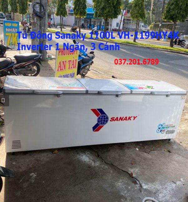Tủ Đông Sanaky 1100 Lít Vh 1199hy4k Inverter
