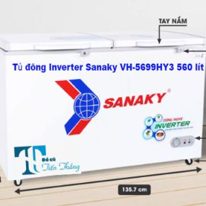 Tủ đông Inverter Sanaky 560 Lít Thanh Lý