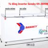 Tủ đông Inverter Sanaky Vh 2899w4k 280 Lít