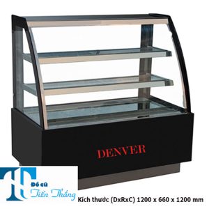 Tủ Mát Trưng Bày Bánh Kem Denver Ck 700