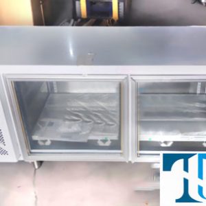 Bàn Mát 2 Cánh Kính Berjaya 1m2 Cũ Thanh Lý