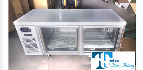 Bàn Mát 2 Cánh Kính Berjaya 1m2 Cũ Thanh Lý