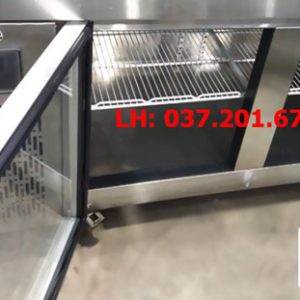 Bàn Mát 2 Cánh Kính Berjaya 1m5 Thanh Lý