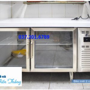Bàn Mát 2 Cánh Kính Thanh Lý Giá Rẻ