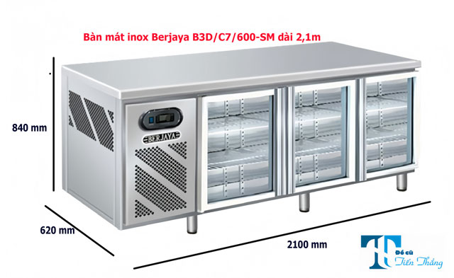 Ban Mat 3 Canh Berjaya 2m1 Cu Gia Re