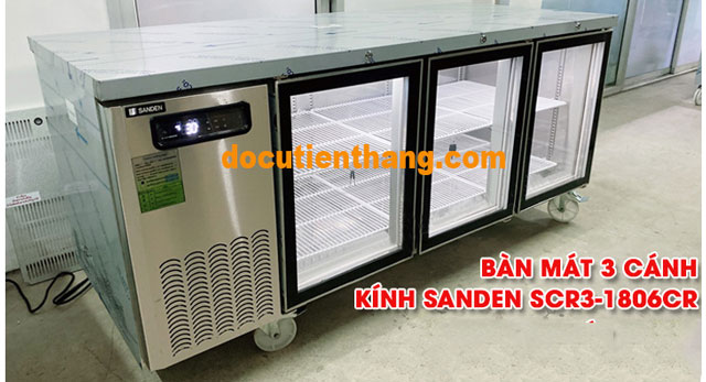 Bàn Mát 3 Cánh Kính Sanden Intercool Cũ Giá Rẻ