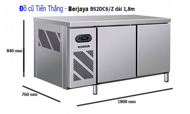 Bàn Mát Berjaya 1m8 Cũ Thanh Lý