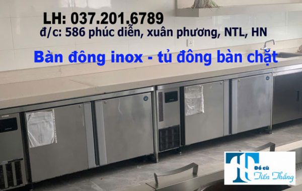 Bàn Mát Inox 2 Cánh Berjaya 1m8 Cũ Giá Rẻ