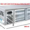 Bàn Mát Inox 2 Cánh Kính Berjaya 1m8 Cũ Giá Rẻ