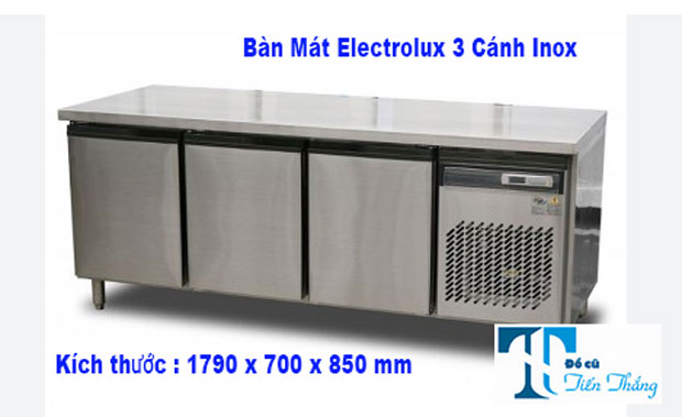 Bàn Mát Inox 3 Cánh Electrolux Thanh Lý
