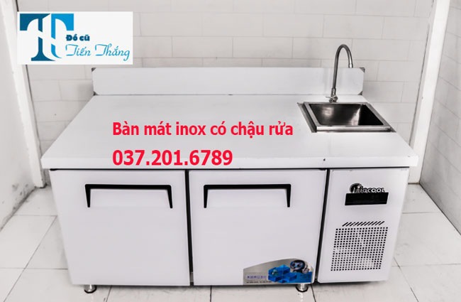Bàn Mát Inox Có Chậu Rửa Giá Rẻ