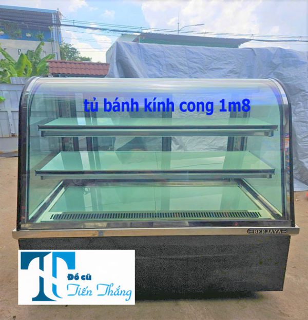 Thanh Lý Tủ Bánh Kính Cong 1m8 Cũ Giá Rẻ