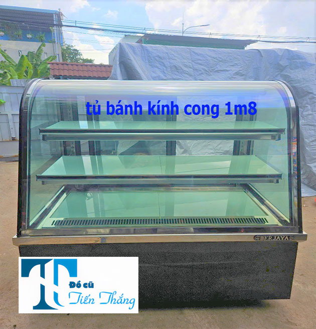 Thanh Lý Tủ Bánh Kính Cong 1m8 Cũ Giá Rẻ