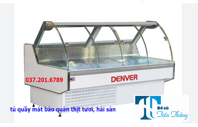 Thanh Lý Tủ Quầy Mát Siêu Thị Bảo Quản Thịt, Cá, Hải Sản