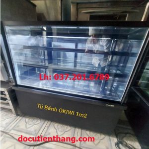 Tủ Bánh Kem Okiwi 1m2 Thanh Lý Chính Hãng Giá Rẻ