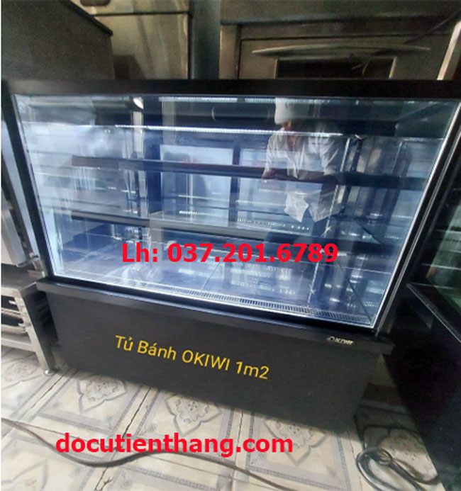 Tủ Bánh Kem Okiwi 1m2 Thanh Lý Chính Hãng Giá Rẻ