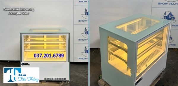 Tủ Mát để Bàn Kính Vuông 70cm Thanh Lý