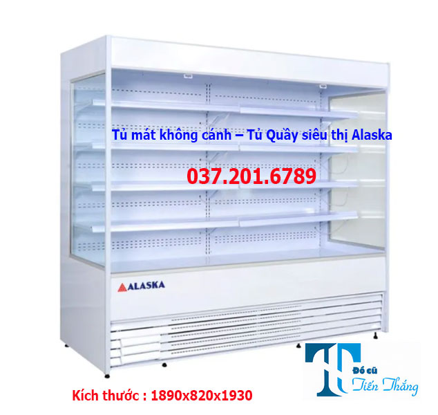 Tủ Mát Không Cánh Tủ Quầy Siêu Thị Thanh Lý