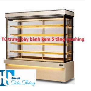 Tu Trung Bay Banh Kem 5 Tang 1m5 Kinh Vuong Rueyshing