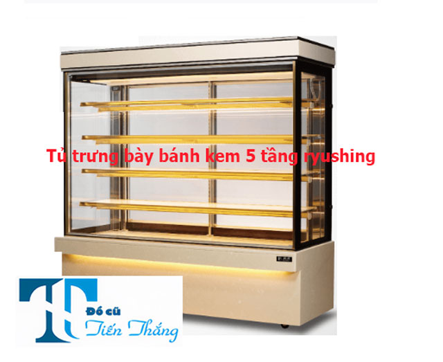 Tu Trung Bay Banh Kem 5 Tang 1m5 Kinh Vuong Rueyshing