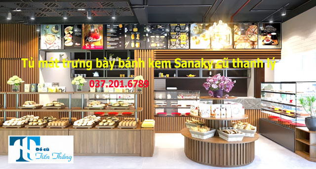 Tủ Trưng Bày Bánh Sinh Nhật Sanaky Cũ Giá Rẻ