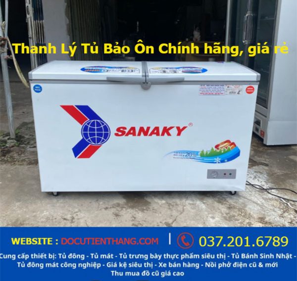 Thanh LÝ Tủ Đông Sanaky Vh 4099w1 400 Lít