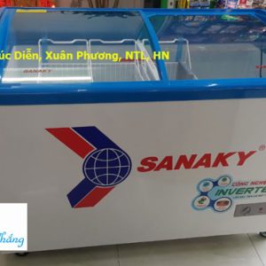 Tủ Đông Kem Sanaky 480 Lít Inverter Mặt Kính Cong