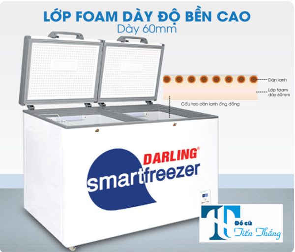 Tủ Đông Mát Thông Minh Smart Darling Dmf 4699ws 450 Lít