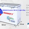 Tủ Đông Sanaky Vh 2899a4k 280 Lít 1 Ngăn đông
