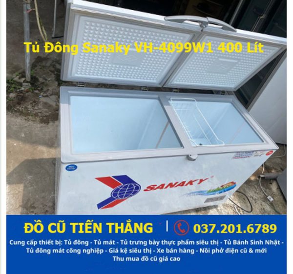 Tủ Đông Sanaky Vh 4099w1 400 Lít Thanh Lý Giá Rẻ