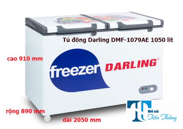 Tủ đông Darling Dmf 1079ae 1050 Lít Cũ