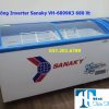 Tủ đông Inverter Sanaky Vh 6899k3 Tủ Kem Mặt Kính Lùa
