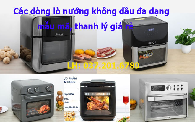 Lò Nướng Không Dầu Cũ Thanh Lý