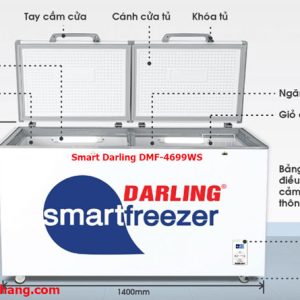 Thanh Lý Tủ Đông Smart Darling Dmf 4699ws 450 Lít Cũ