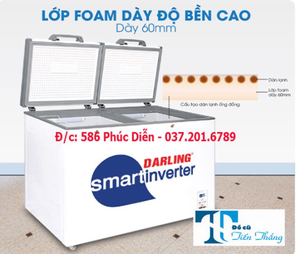 Thanh Lý Tủ đông Darling Inverter 230 Lít