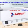 Tủ đông Sanaky Tủ Kem Mặt Kính Lùa 800 Lít