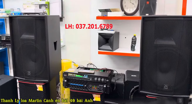 Loa Hội Trường Martin F15 Loa Thùng 4 Tấc